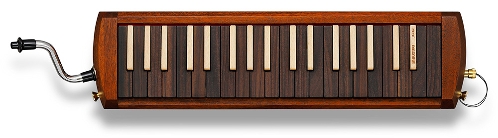 SUZUKI木製鍵盤ハーモニカW-37