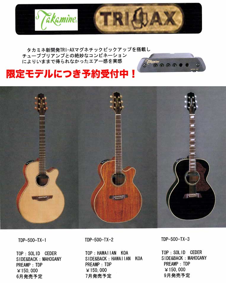 タカミネギター～Takamine Guitars～【ガッキコム】