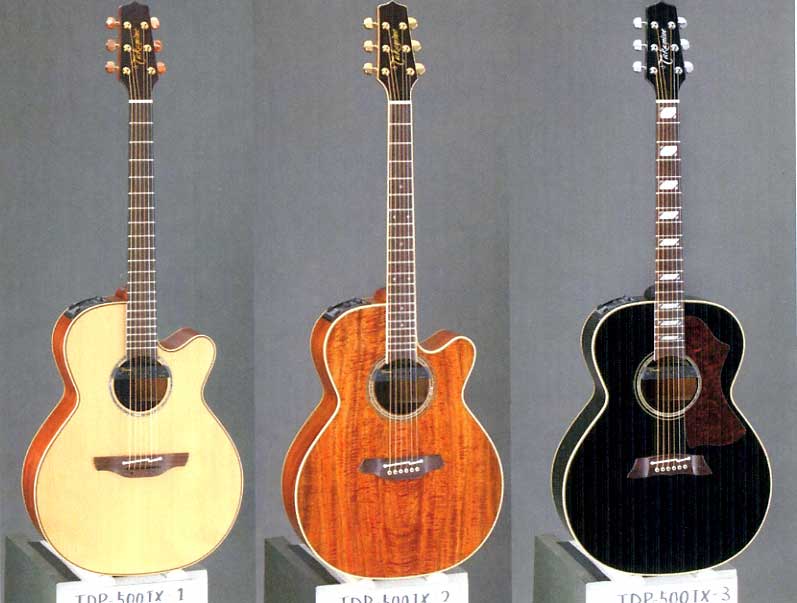 ギター タカミネ TDP70S SBL CTP-3(TDP)搭載 日本未入荷 - ギター