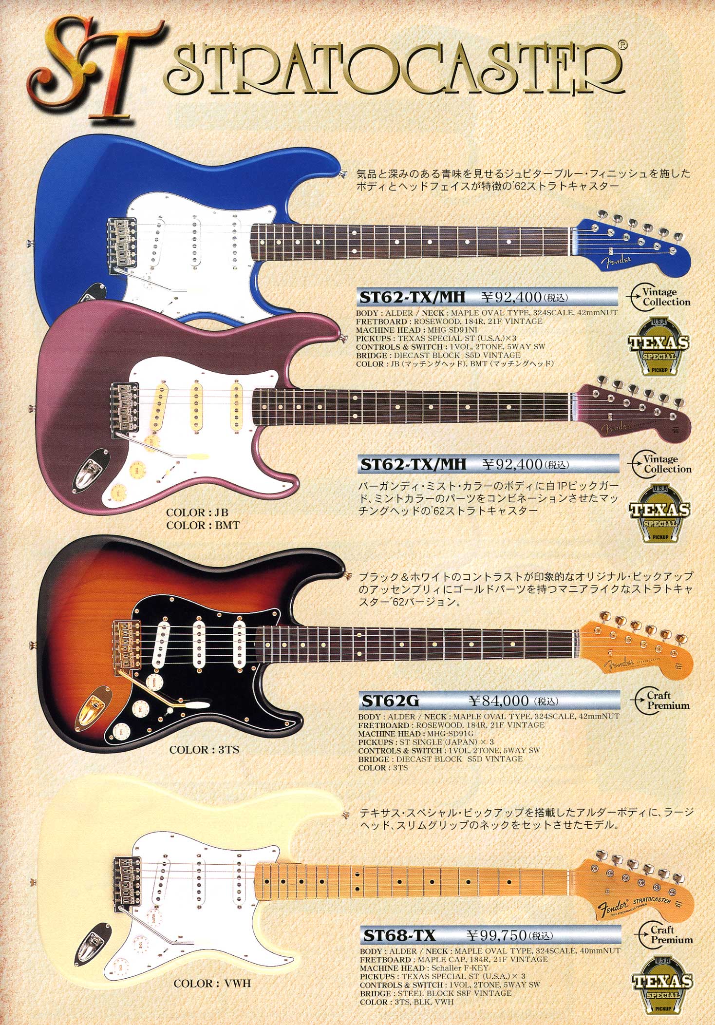 Fender Japan Series : 네이버 블로그
