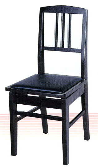 背付ピアノ高低椅子（ITOMASA No.5B）