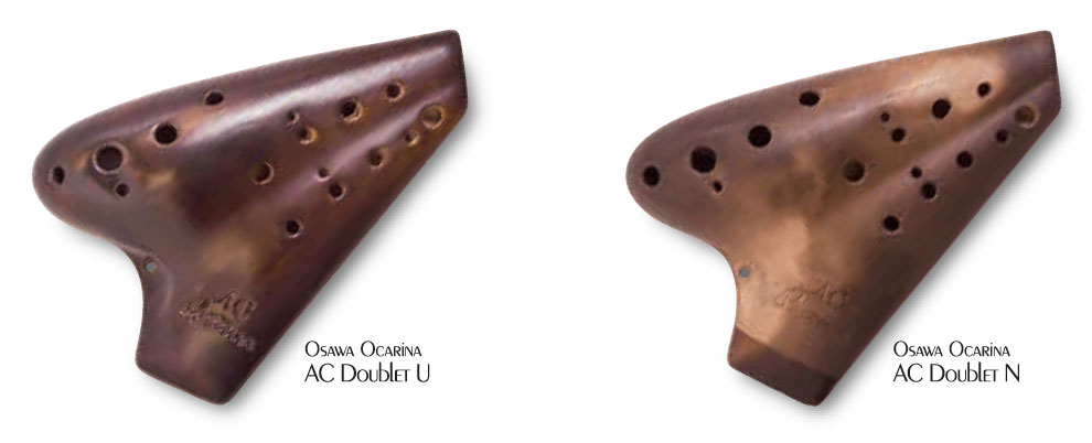 Osawa Ocarina AC Doublet