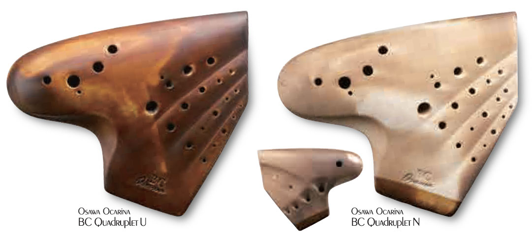 Osawa Ocarina BC Quadraplet