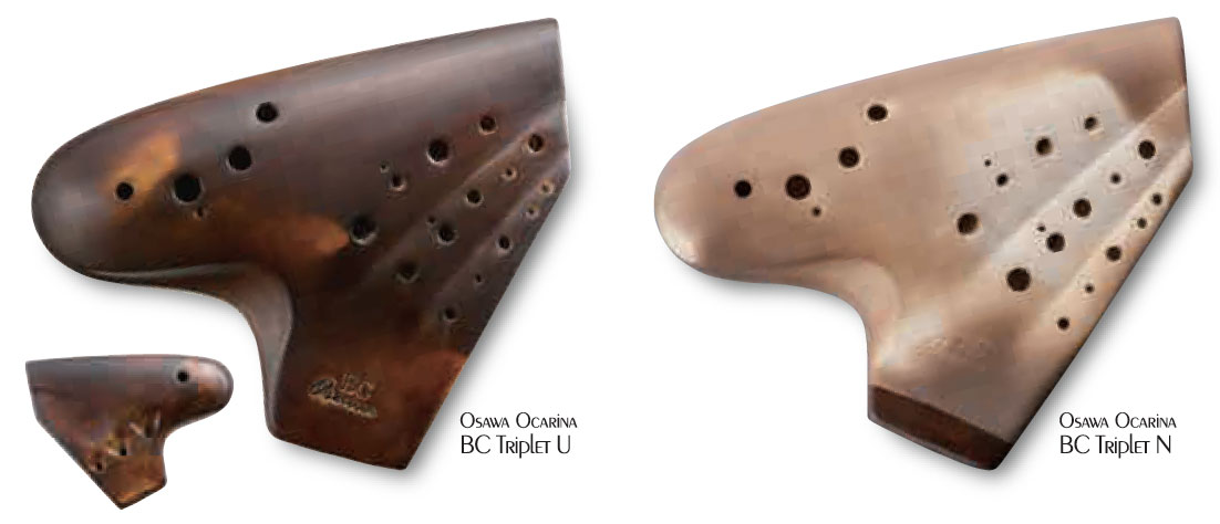 Osawa Ocarina BC Triplet